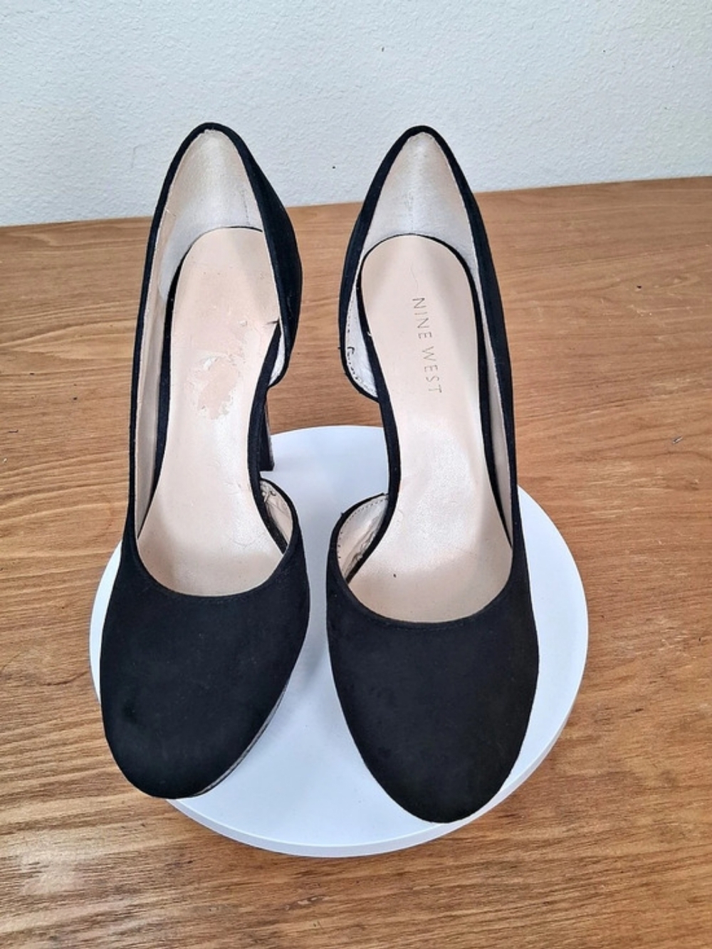 Nine West Women's Animal Print Heels in Black & Brown